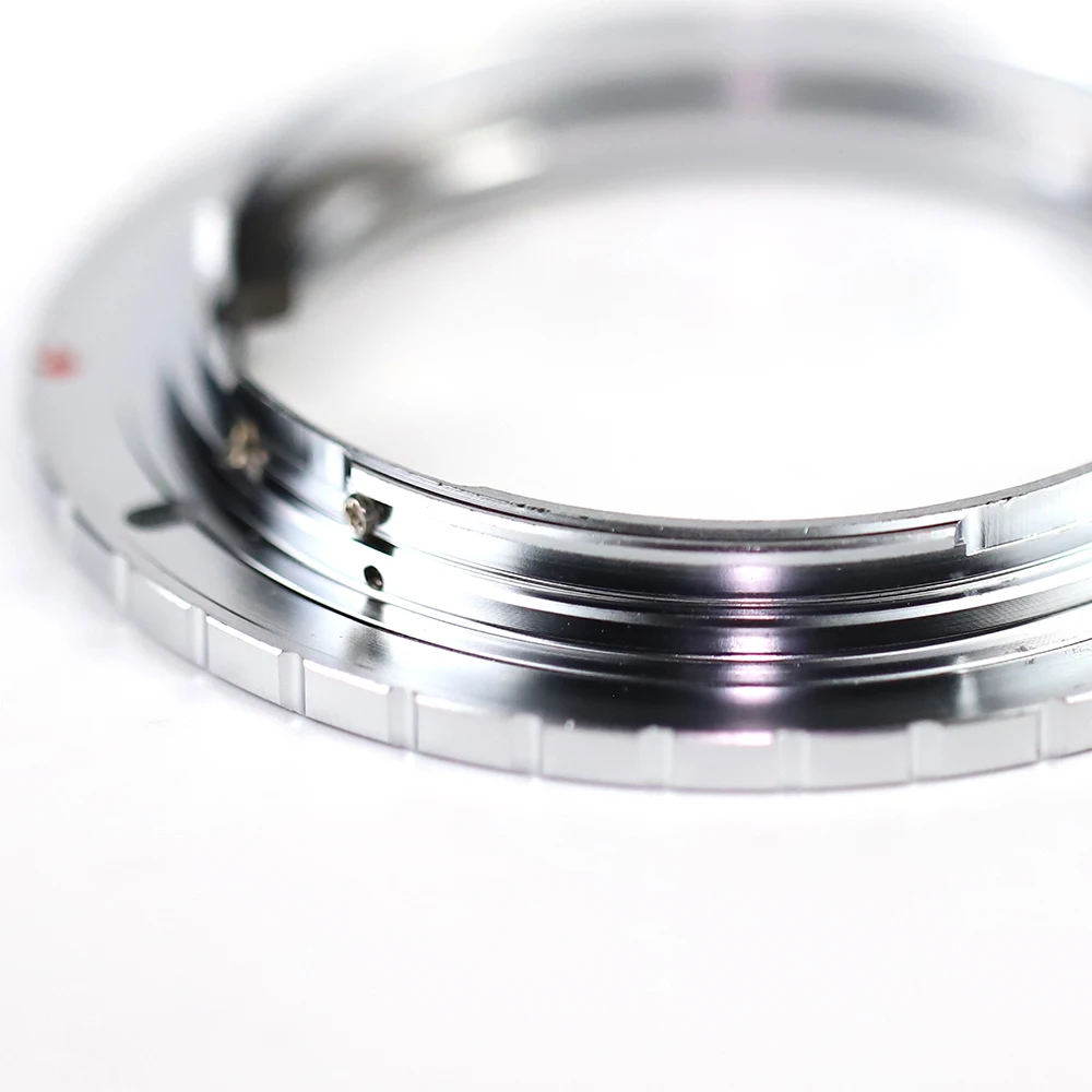 Кольцевой адаптер серебристого цвета для объектива Nikon AI/AF to Ca non EF|canon ef|ring adapternikon f