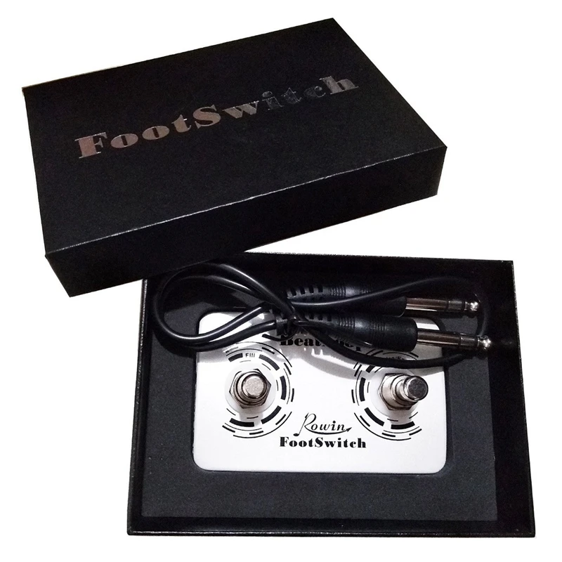 

Beatloop Footswitch Dual Momentary External Guitar Pedal Foot Switch Pedal With 6.35Mm Stereo Cable
