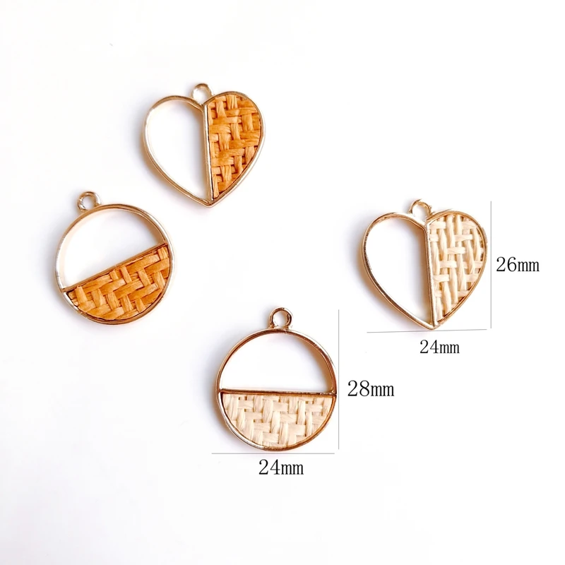 6 шт./упаковка серьги из бамбукового сплава | Украшения и аксессуары