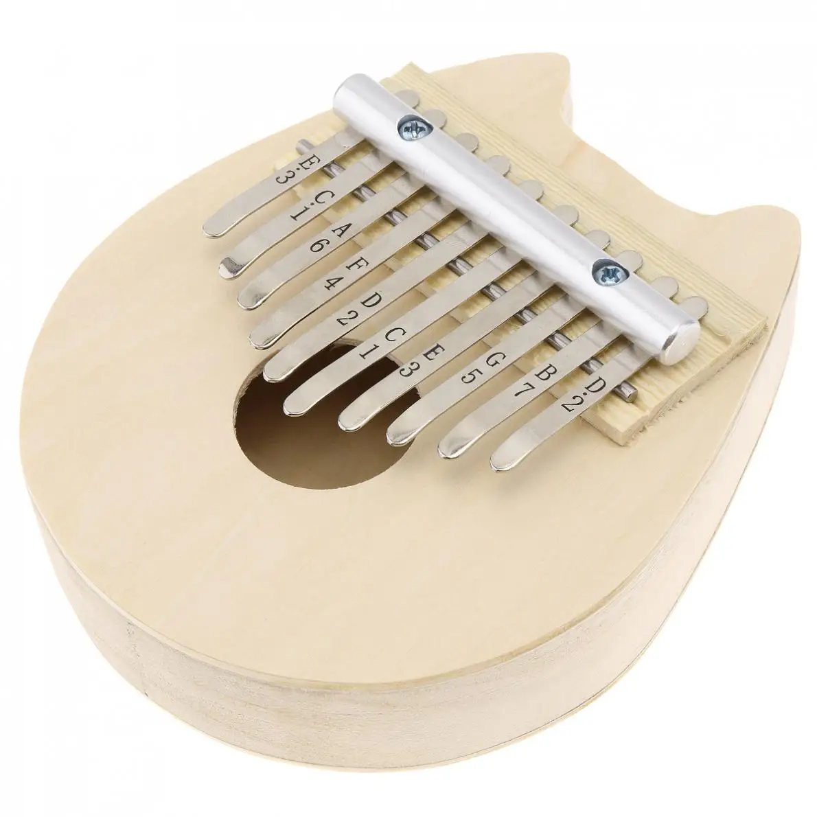 10 ключей Kalimba DIY Kit липа большого пальца фортепиано Mbira для картина ручной работы родителей-детей акции большого пальца фортепиано