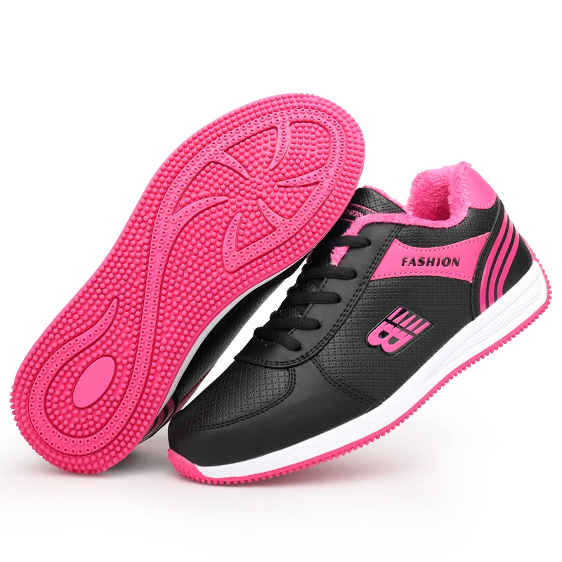 

8020-2 Snow Boots Women Shoes Warm Plush Fur Ankle Boots Winter Female Slip On Waterproof Ultralight Footwear Zapatos De Mujer