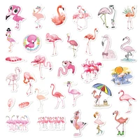 flamingo stickers unicorns cake girl kawaii korean stickers scrapbooking decorative diary hand account stickers fornotebooks