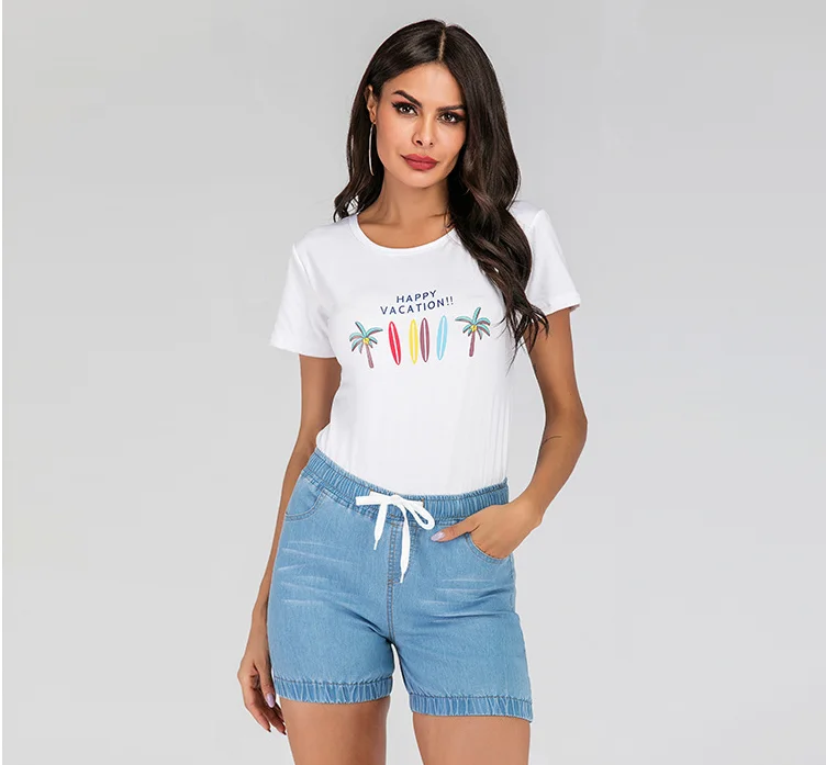 Женские свободные эластичные джинсы на шнуровке с перекрестной каймой wish express eBay