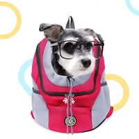 dog carrier bags portable pet cat backpack outdoor travel dog carrier bags for small dogs double shoulder handle bags for pet