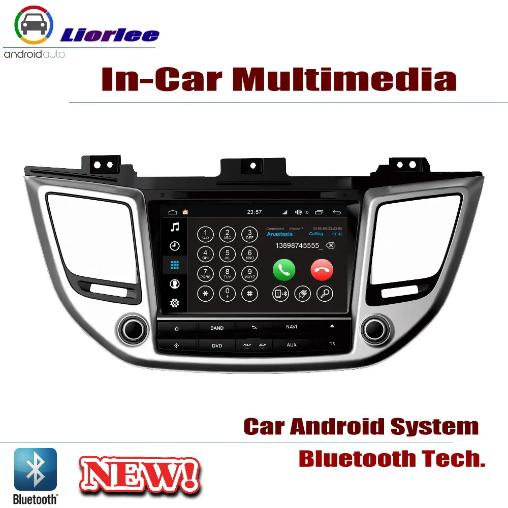 Автомобильный DVD-плеер GPS-навигация для Hyundai Tucson (TL) 2015-2019 Автомобильная