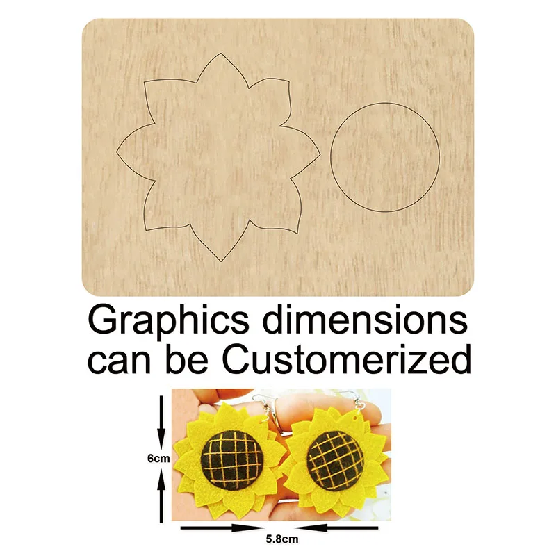 Пресс-формы в виде подсолнуха новинка 2020 пресс-формы из дерева подходят для