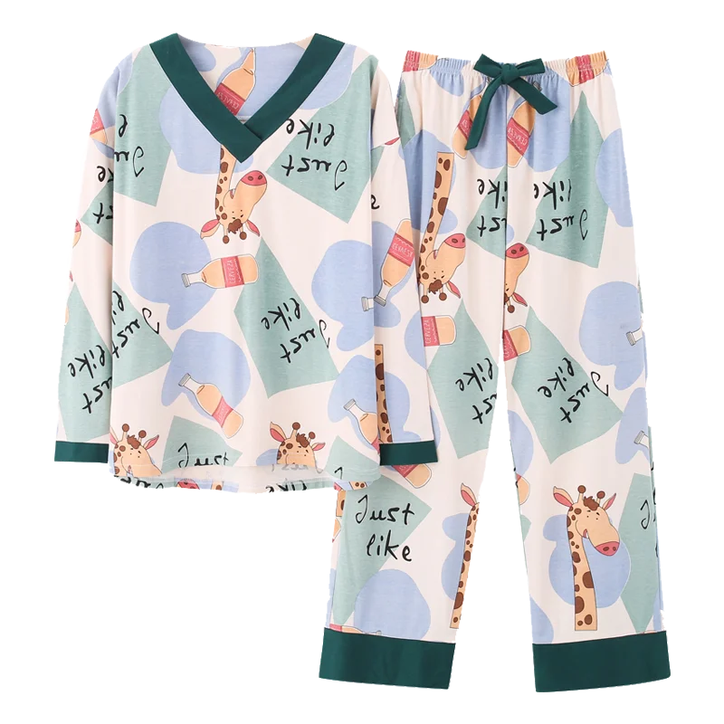 BZEL/Лидер продаж Женские пижамные комплекты Милая одежда для сна с героями