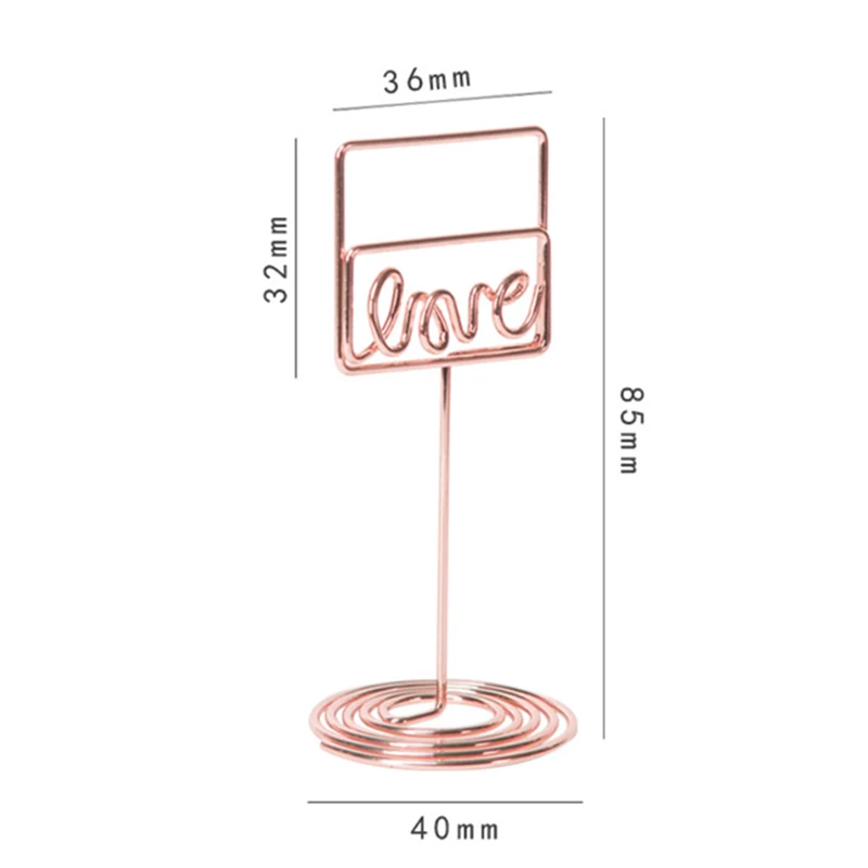 Креативный милый Настольный блокнот в форме сердца папка бизнес держатель для