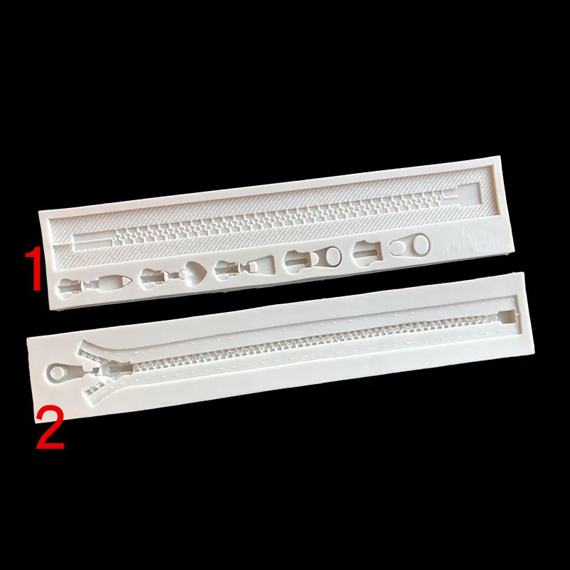 

DIY Ultra-light Clay Bag Clothes Pants Simulation Zipper Silicone Mold 17-422