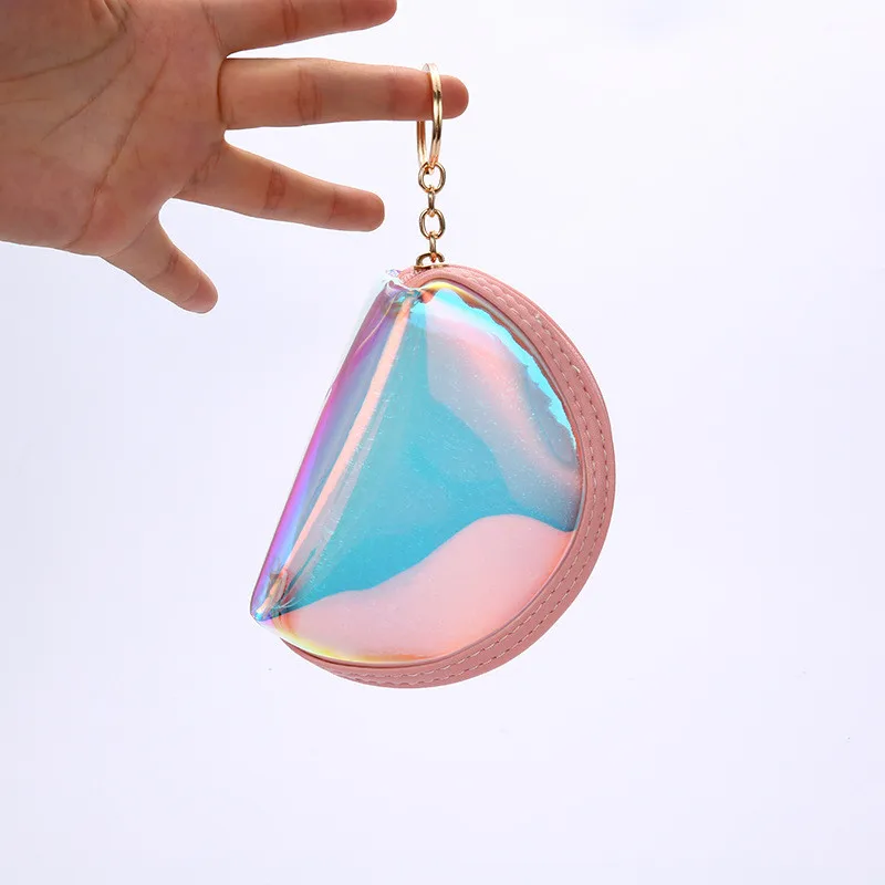 VOGVIGO прозрачные кошельки для мелочи лазерная оболочка мини-сумка женщин ПВХ