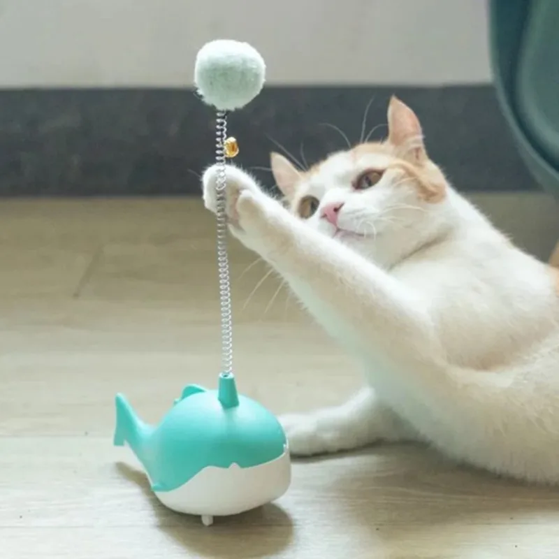 

Cat Toy Electronic Robotic Spring Feather Automatic Interactive Toys Indoor Outdoor Pet Playing Supplies Pet Training Tools