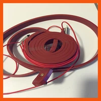 26mmx4m 320W 220V Waterproof Flexible Silicone Heater Strip Belt Freeze Protection Silicone Heating Pipeline tracing belt