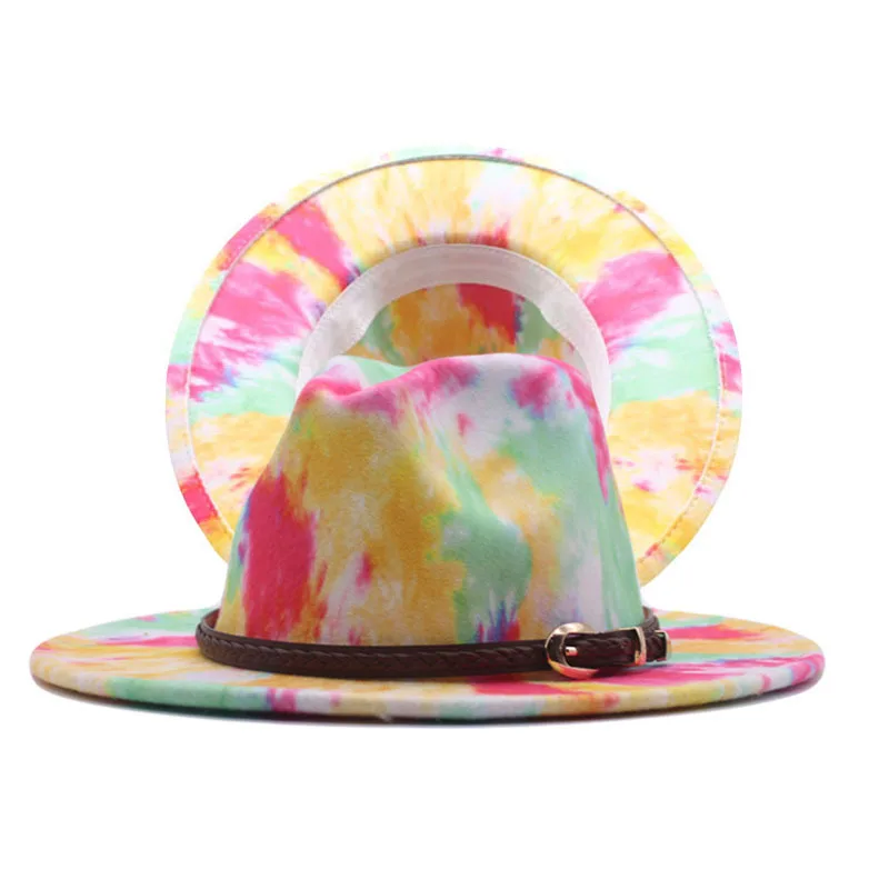 

Шляпка-федора с широкими полями для мужчин и женщин, винтажная фетровая Федора, повседневная, весенняя, Зимняя