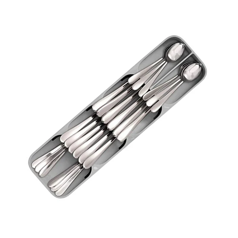 Кухонный ящик для хранения столовых приборов ложка нож вилка разделительная