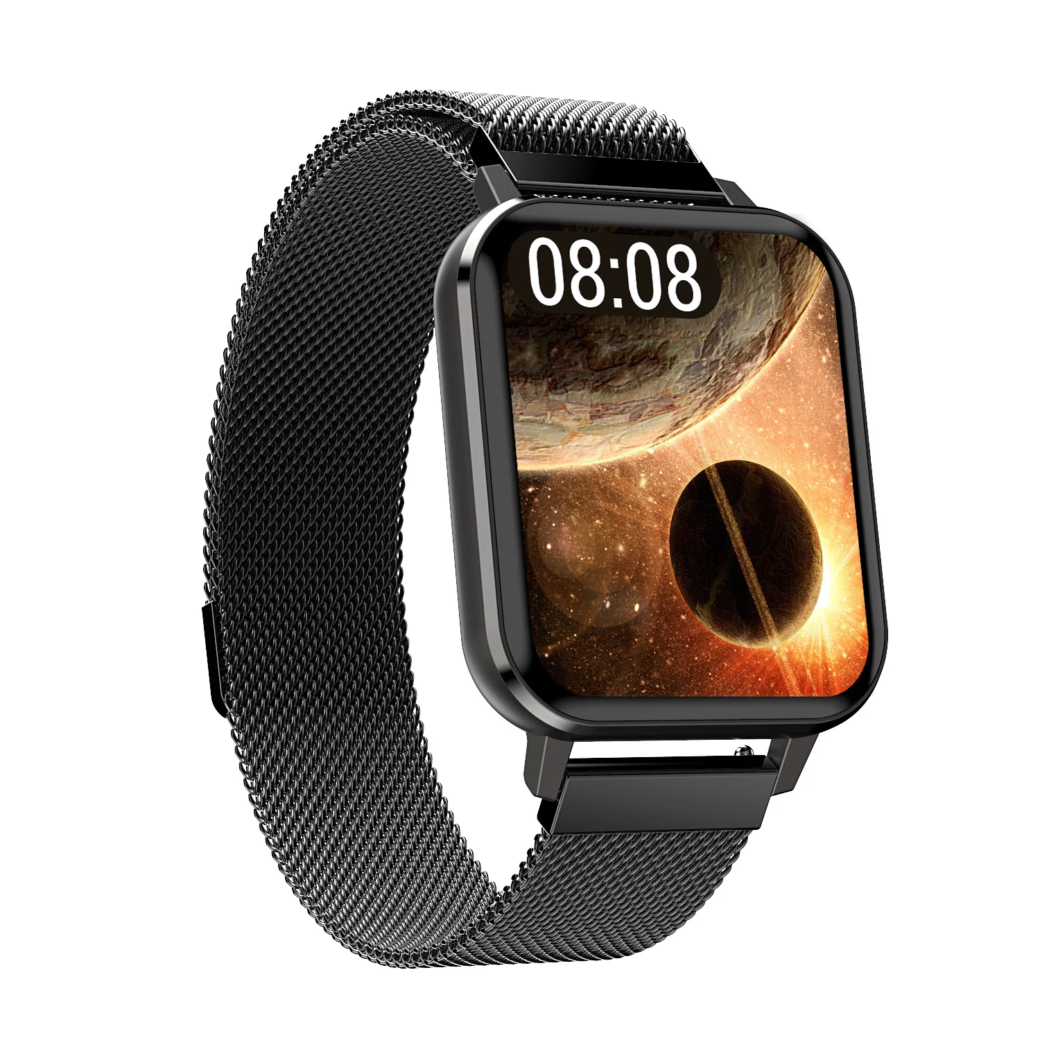 

Cross border hot selling smart watch blood pressure monitoring exercise intelligent step message push waterproof watch