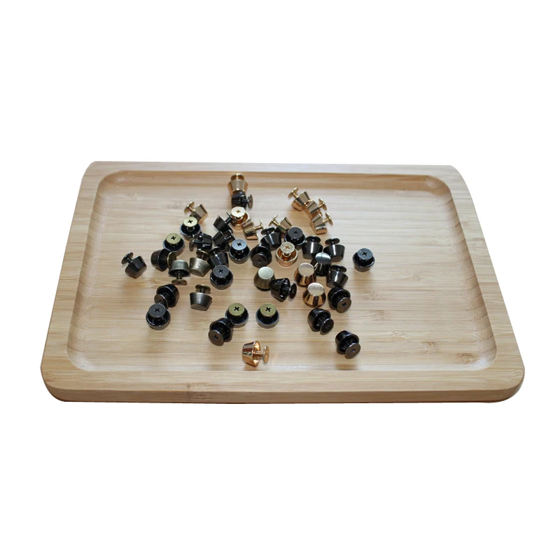 Заклепки в форме ведра 20 шт. плоские гвоздики с винтовыми заклепками для нижней