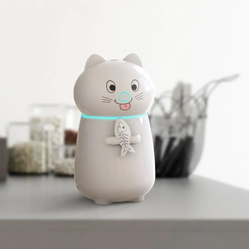Светодиодный увлажнитель воздуха Lucky cat бытовой освежитель с USB зарядкой семейный
