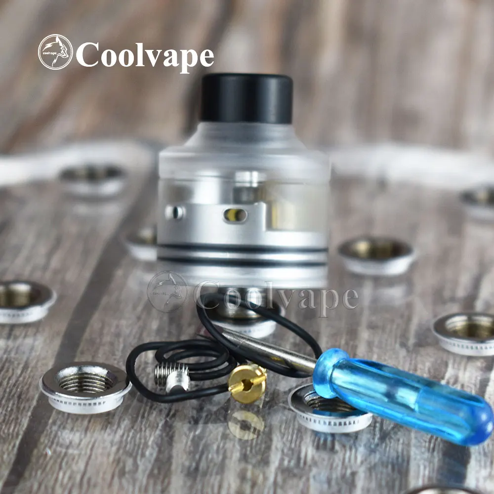 RDA-испаритель Wolf Coolvape Hadaly цитадела 22 мм с испарителем bf pin vs Dead Rabbit V2 BF RDA |