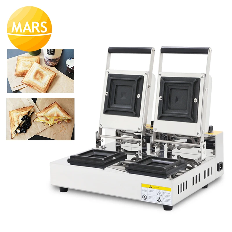 Электрическая кофеварка для сэндвичей с горячим прессованием карманная коробка