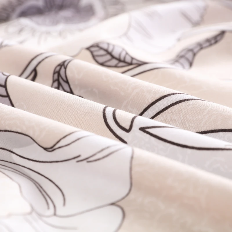 Эластичная простыня с принтом мягкий чехол для матраса новый дизайн льняные