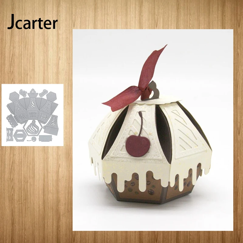 

Металлические Вырубные штампы в новом дизайне, коробка для тортов и десертов, ручная работа, карточка ручной работы, форма для создания альб...