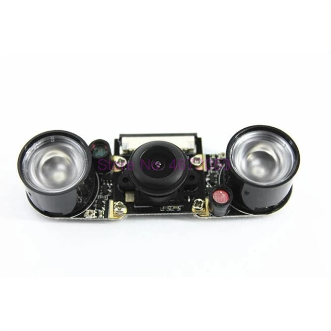 50 шт./лот для Raspberry Pi 3B + камера ночного видения широкоугольная рыбий глаз 5 Мп