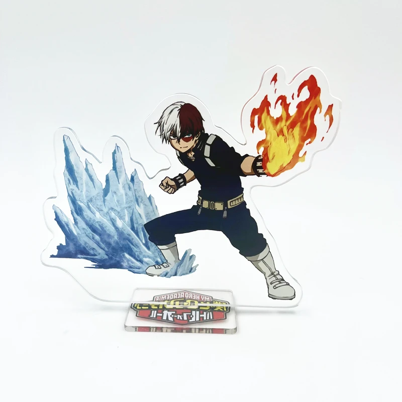 Аниме My Hero Academia Todoroki Shoto Bakugou Katsuki стоящая фигурка акриловая подставка для