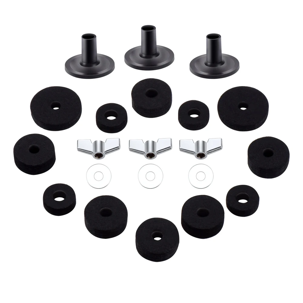 21 шт. тарелки Войлок Привет шляпа сцепления Hi чашка рукава с базой барашковые