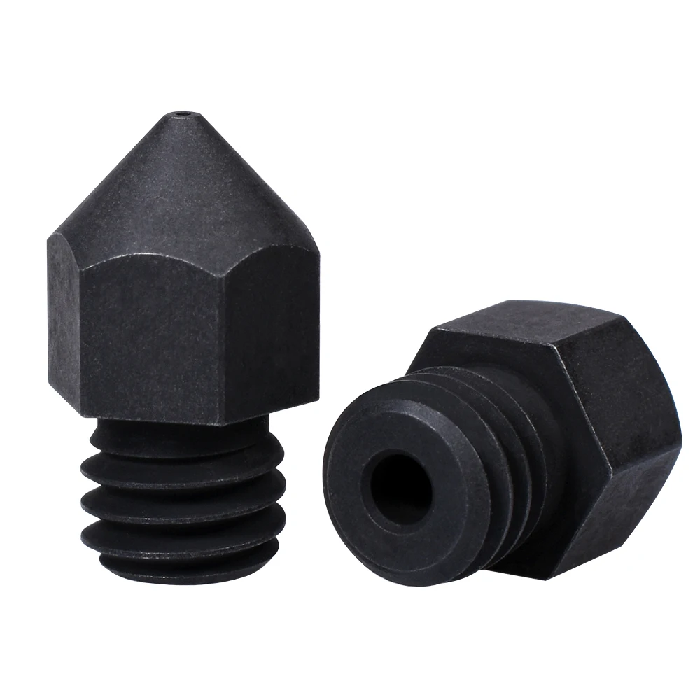 Высококачественная швейцарская сопла MK8 из закаленной стали 1 75 мм нить резьба М6