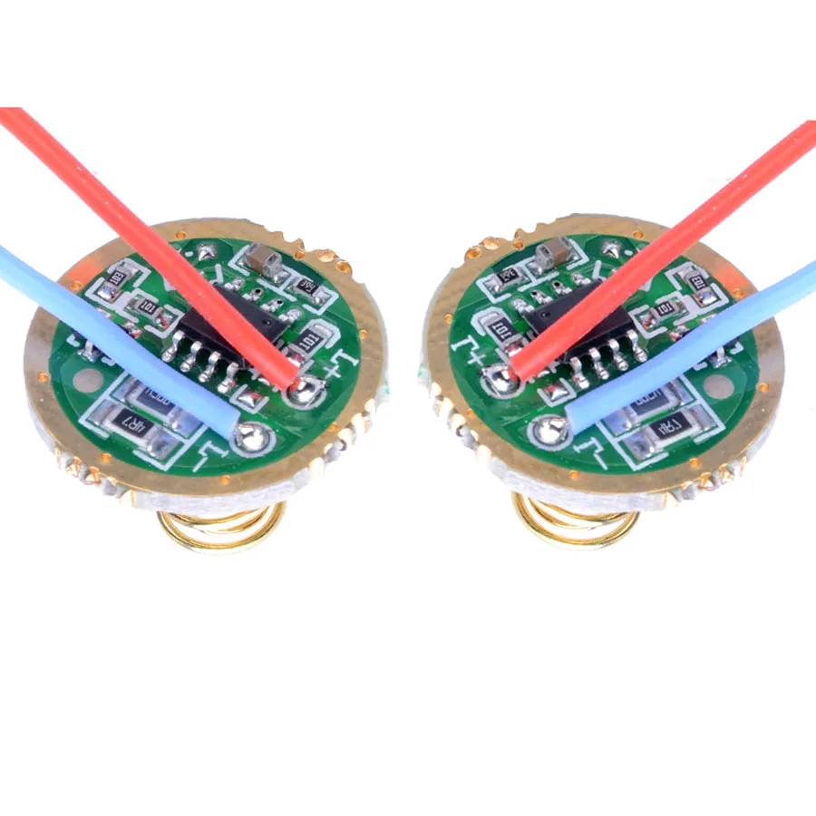 20 мм 2 7-4 5 в 2A 2/5 режимов драйвер печатная плата DIY часть для T6 U2 L2 XPL 26650 18650 21700