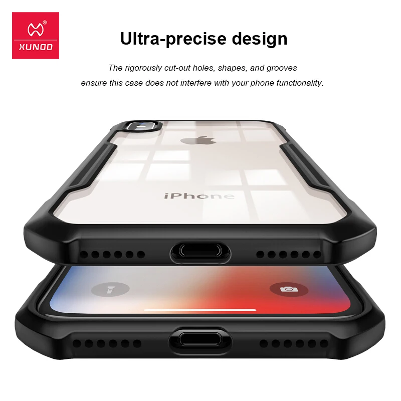 For iPhone XR Case, XUNDD Airbag Case, For iPhone XR Cover, Protective Shockproof Transparent Fitted Bumper Antidrop Phone Case