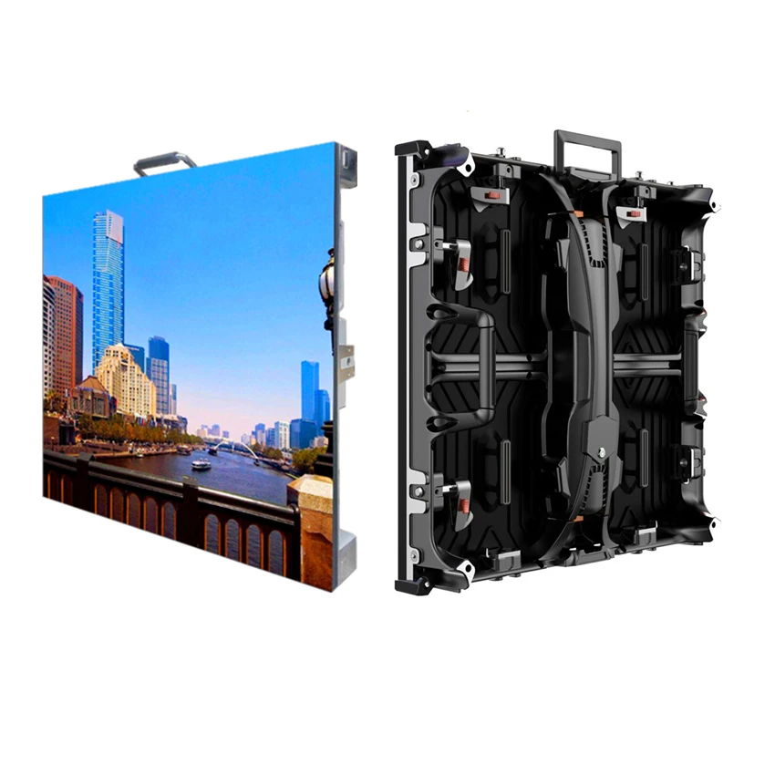 売却 フルカラーledディスプレイパネルP3.9屋内smd 500*500ミリメートル128*128ピクセルダイカストアルミキャビネットledスクリーン