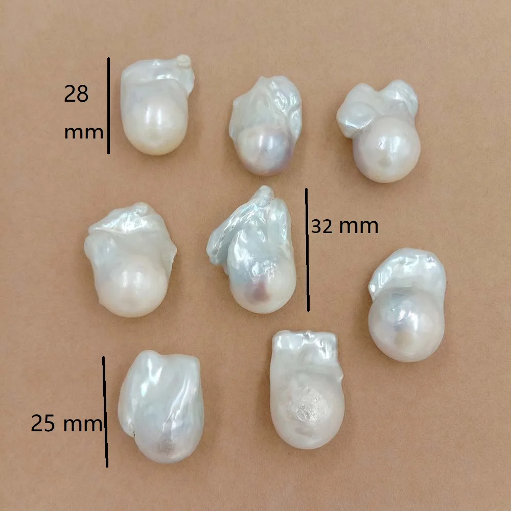 Бесплатная доставка натуральный пресноводный жемчуг с барочной формой