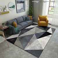 area rugs floor mat black and white carpet living room bedroom bedside bay window sofa floor decor mat