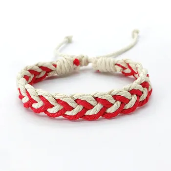 Bohemia Ethnic Bracelet Handmade Rope Woven 2