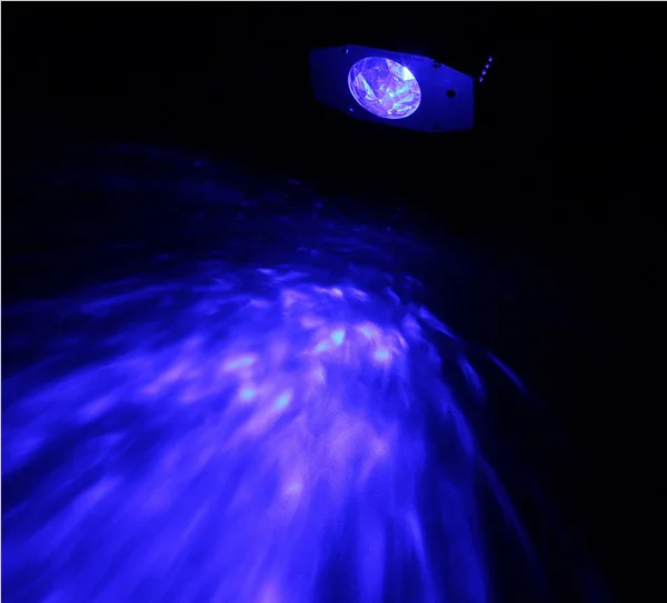 Светодиодный сценический лазерный прожектор миниатюрный светильник синего