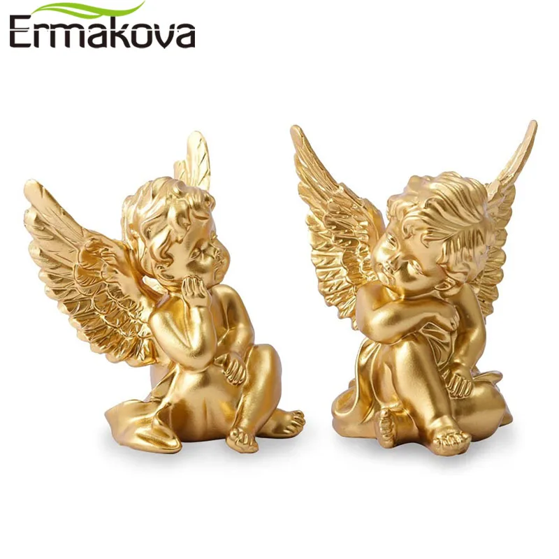 Винтажная Статуя Ангела ERMAKOVA скульптура ангела миниатюрные фигурки украшение