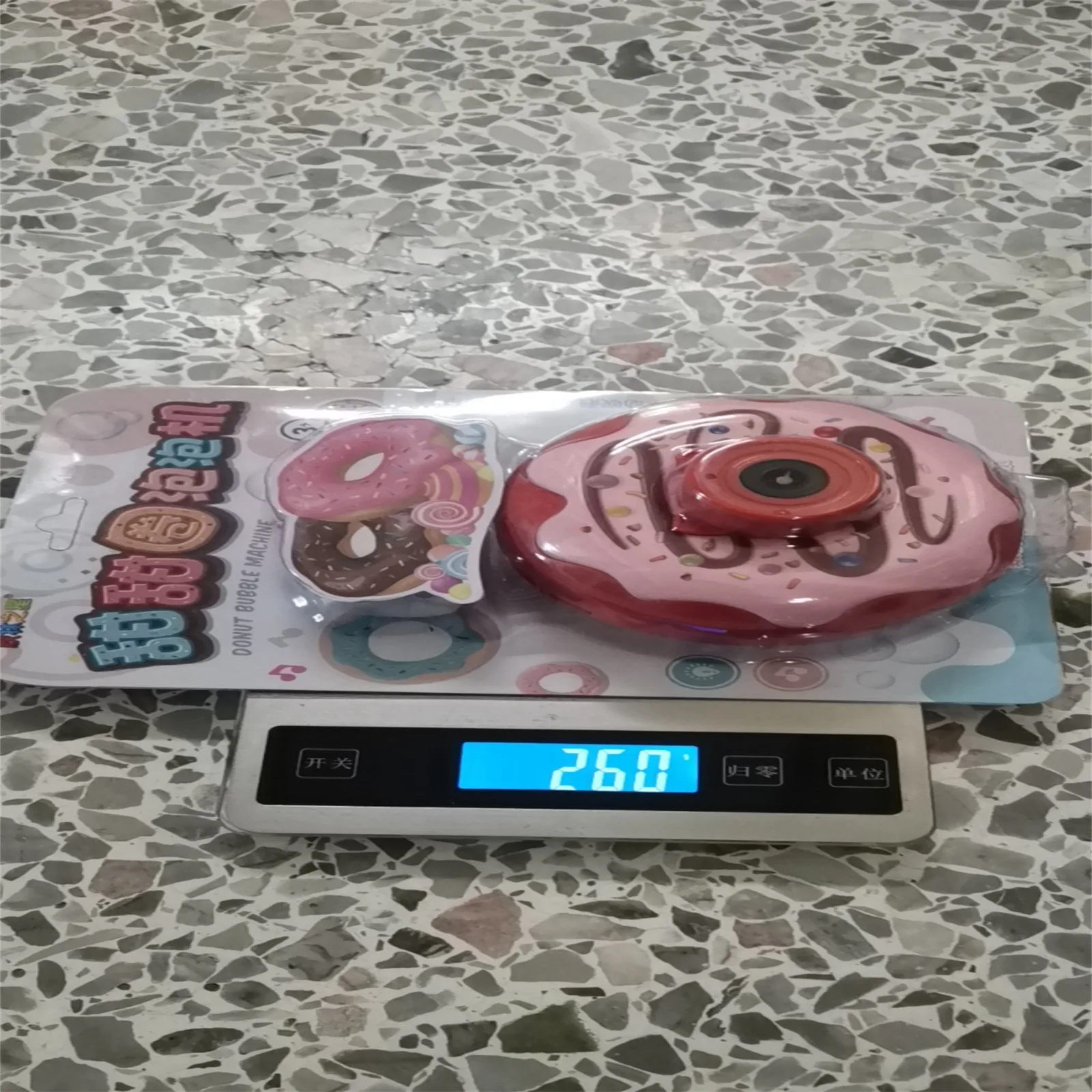 

Donut Bubble Children's Light Music Cartoon Delicious Funny Donut Bubble Camera Toys One-button Automatic Bubble Jouets Pour