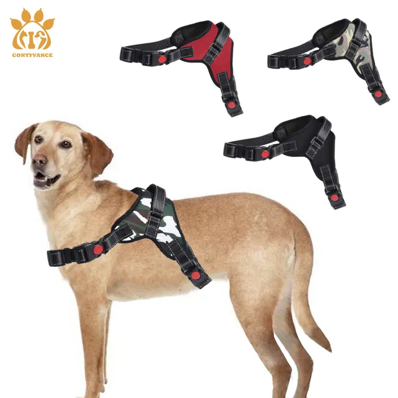 

Explosion-Proof Saddle Type K8 Tactical Dog Vest Traction Rope Golden Retriever Medium and Large Dog Chest Harness with Leash