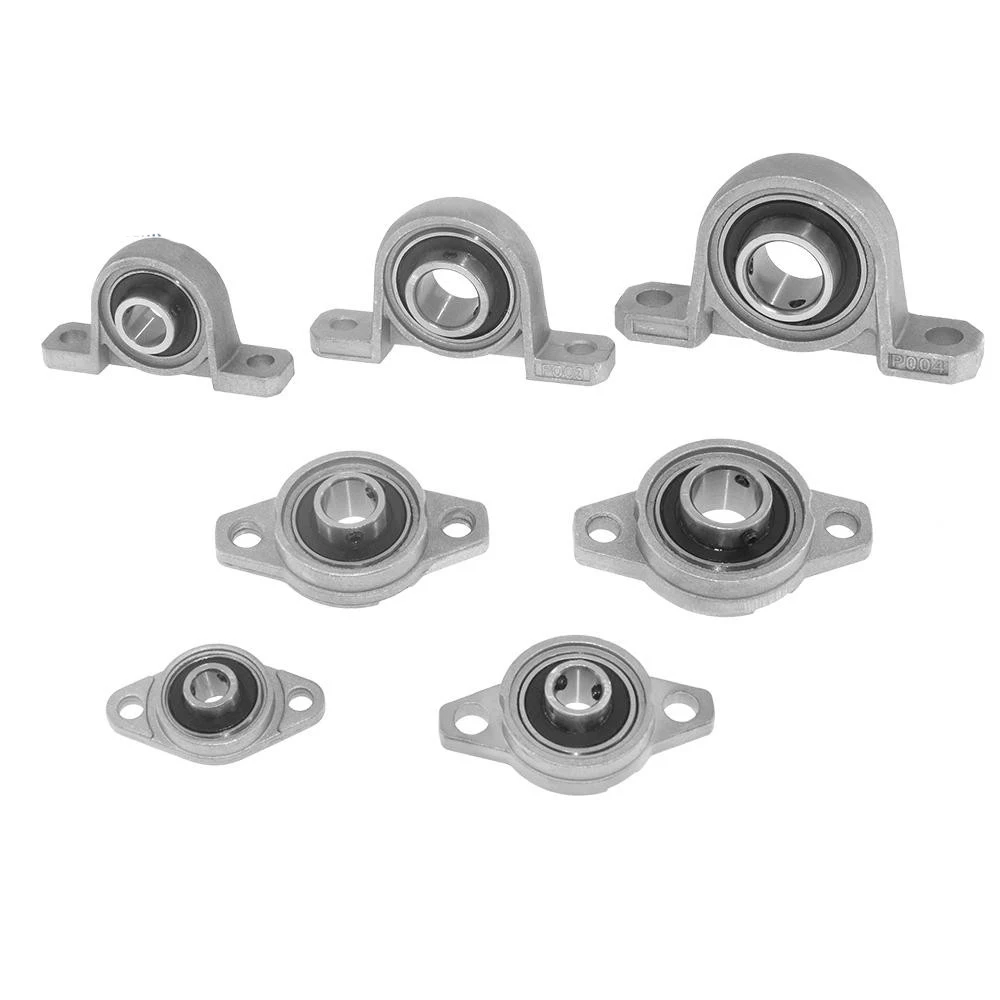 

KP08 KFL08 T8 Lead Screw Support Diameter 8mm Zinc Alloy Bore Ball Bearing Pillow Block Mounted For T8 Lead Screw Shaft Collar