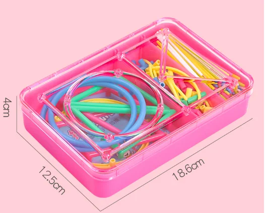 1 набор 3D геометрическая Строительная модель математическое космическое