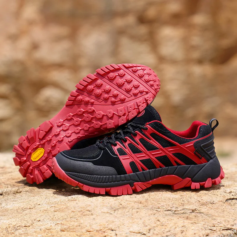 2021 Hiking Shoes Non-slip Mountain Outdoor High-quality Breathable Men Shoes Women Climbing Trekking Lightweight Sports Sneaker