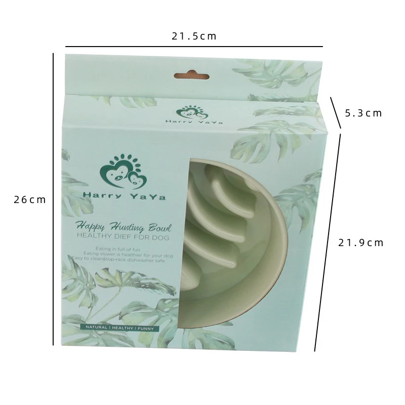 

Pet Cat Bowl Slow Feeder Fish Bone Shape Non-toxic Healthy Feeding Cat Food Bowls Feeding Food Water Anti Choking Cats Food Dish