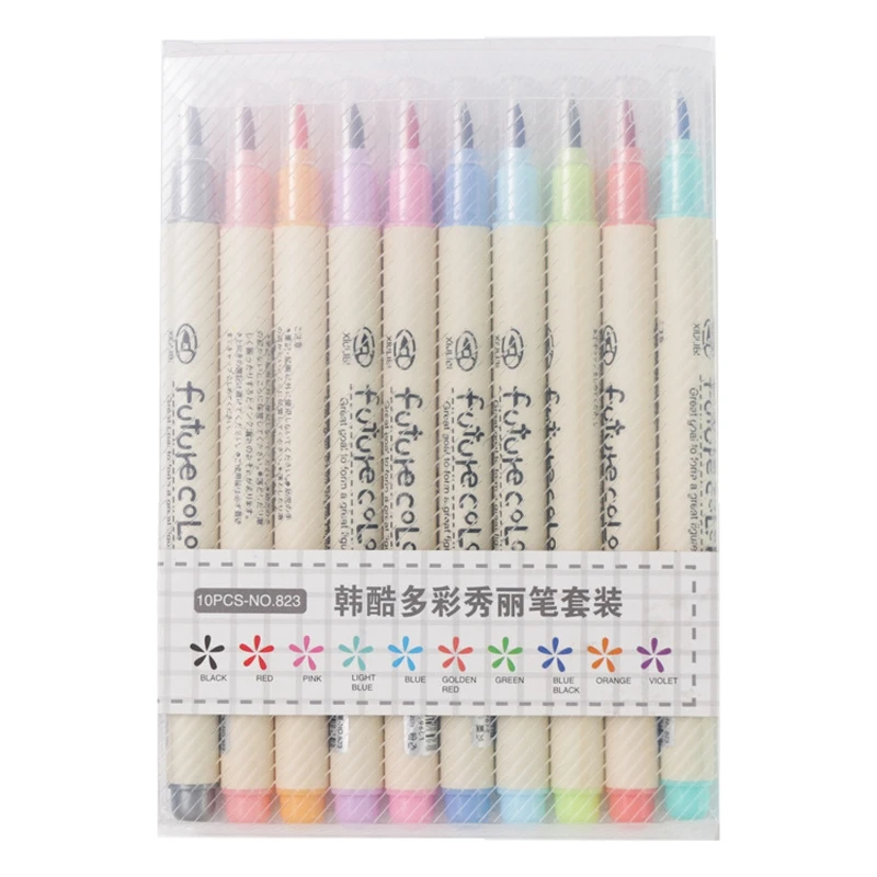 

Набор кистей из мягкой головки HK 823, детская ручка для рисования, ручка для рисования акварелью, набор мягких ручек