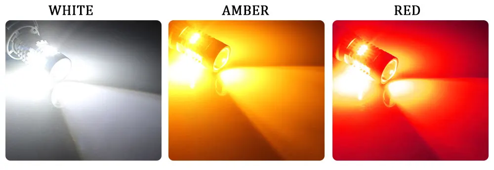 KAMMURI Canbus Белый P21/5 W светодиодный 1157 BAY15D 14SMD светодиодный авто DRL дневные ходовые огни Задний стояночный фонарь 1500LM белый Янтарный красный