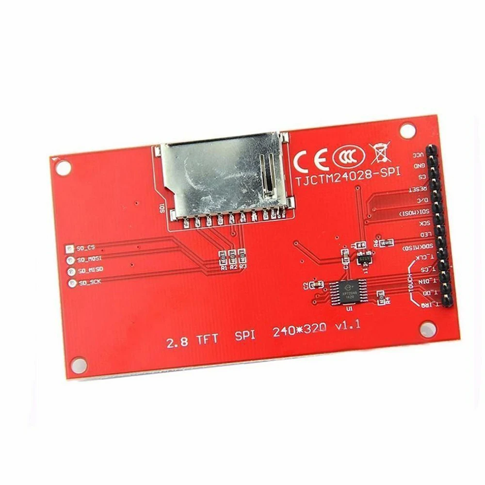 2 8 дюймовый TFT lcd модуль с ILI9341 приводом 240 () 320 SPI|Печатные платы| |