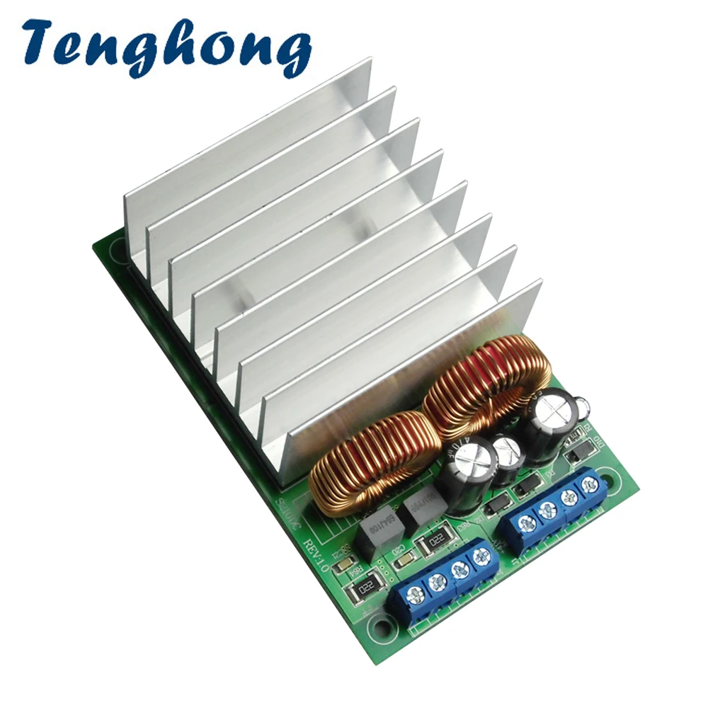 

Tenghong TDA8954 Digital Amplifier Audio Board Stereo Amp 210Wx2 Power Amplificador Mono BTL 420W For Speaker Home Sound Theater