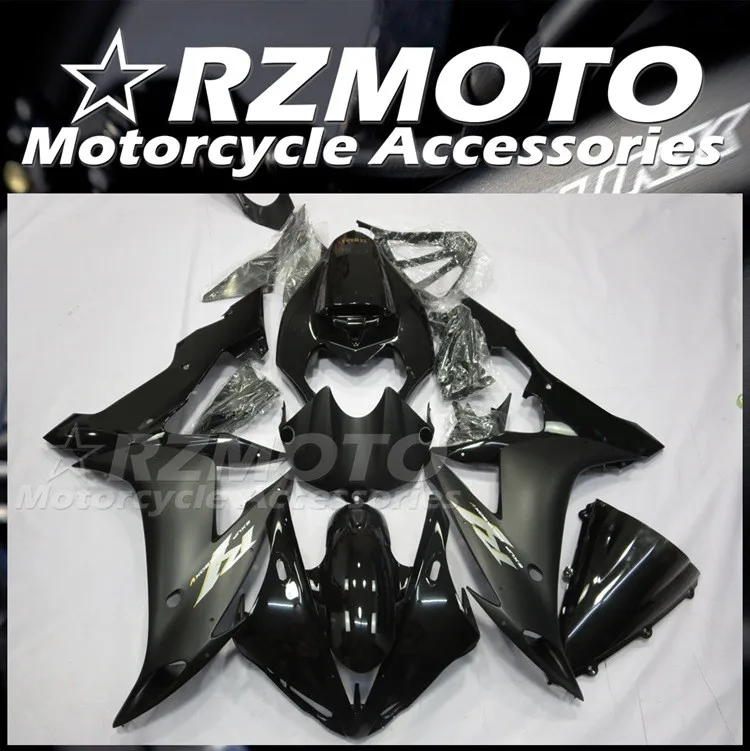 

Injection Mold New ABS Whole Fairings Kit Fit for YAMAHA YZF-R1 R1 2004 2005 2006 04 05 06 Bodywork set black matte glossy