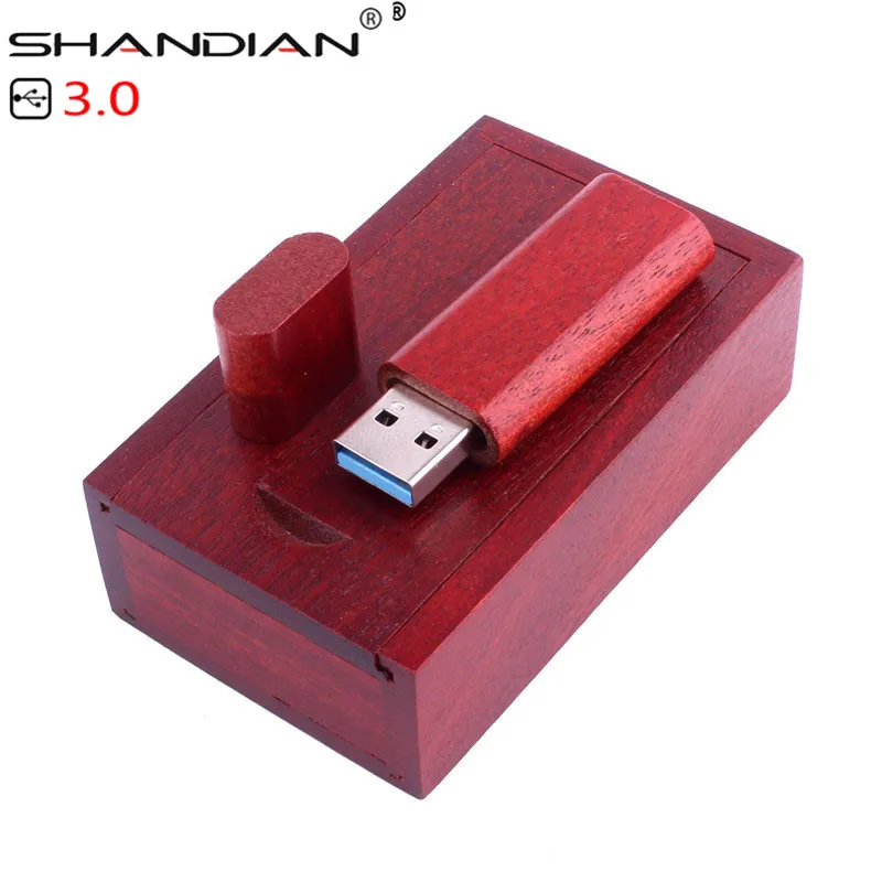 USB флеш накопитель SHANDIAN деревянный 4/16/32/64 ГБ usb 3 0|USB флэш-накопители| |