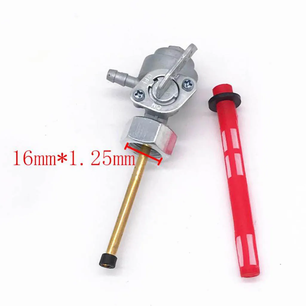 

16 x 1.5mm M16 Fuel Gas Tank Petcock Valve Switch for Honda CM400, CB400,XL350 Fuel Petcocks Tap Tank Switch Valve Copper Strain